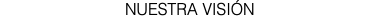NUESTRA VISIÓN